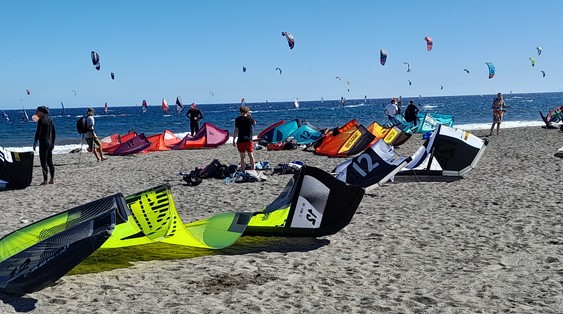 Kitesurfing El Medano Teneryfa Spot