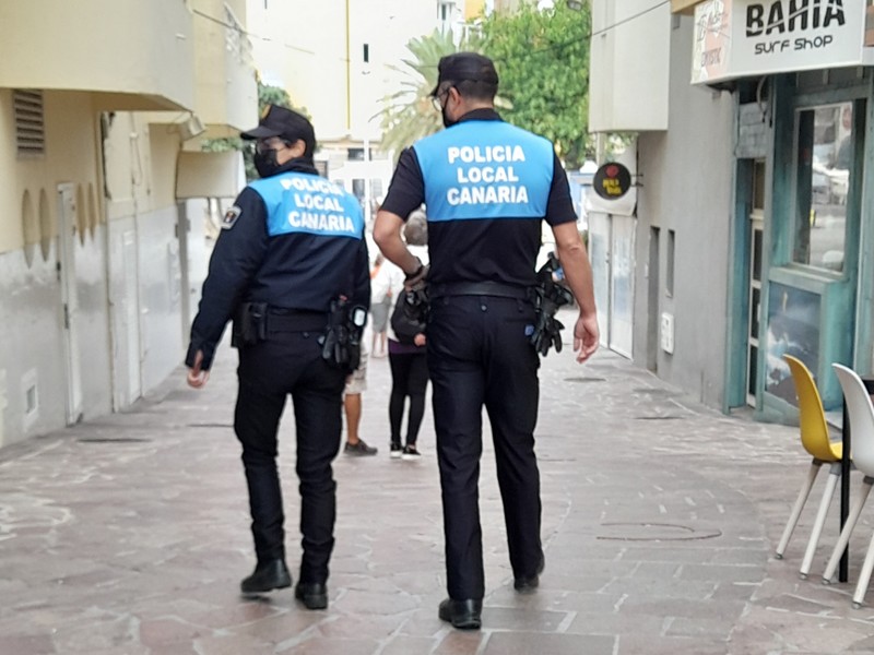 Policja El Medano Teneryfa Hiszpania