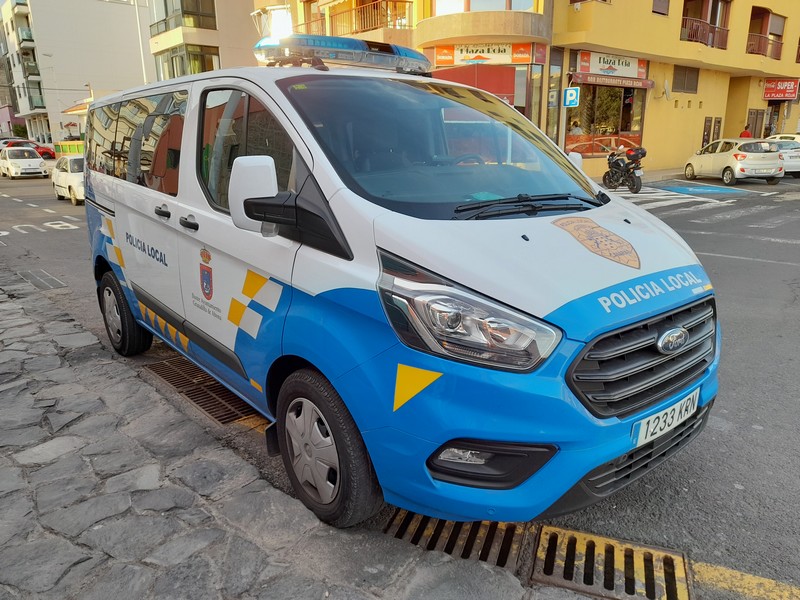 Policja El Medano Teneryfa Hiszpania