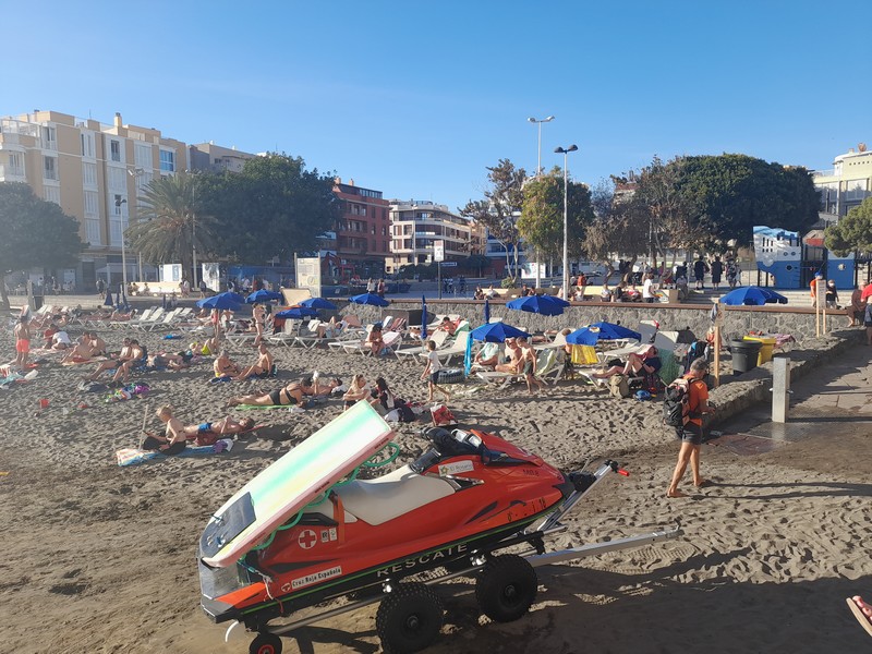 Policja El Medano Teneryfa Hiszpania