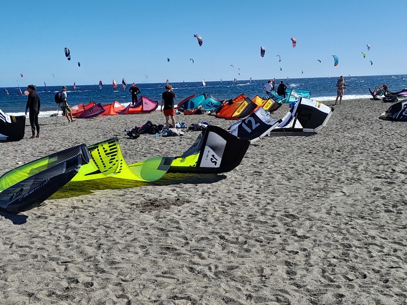 Kitesurfing El Medano Teneryfa zima, lato, wiosna, jesień