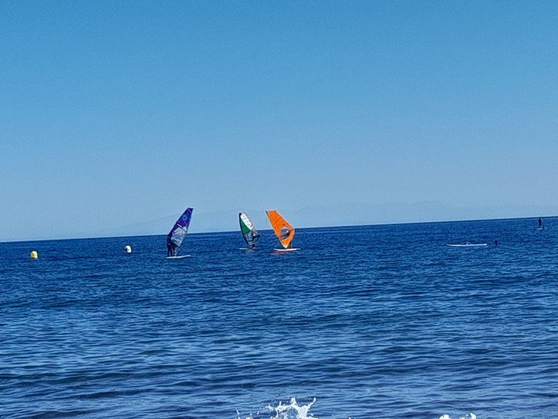 Windsurfing El Medano Teneryfa zima, wiosna, lato, jesień